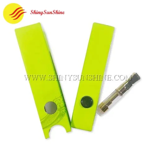 Custom child-proof vape cartridge box with sliding drawer and printed logo