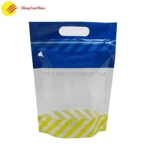 Custom stand-up packaging bags by Shiny SunShine.