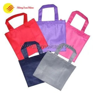 Custom woven tote shopping bags by Shiny SunShine