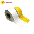 Custom high quality direct thermal label roll with permanent adhesive for barcode printing