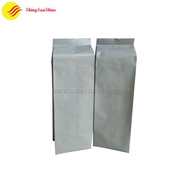 Eco-friendly packaging pouch with degassing valve and custom graphics for roasted coffee beans