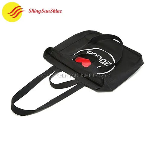 Reusable canvas cotton tote bag with fashion-forward design and sturdy handles