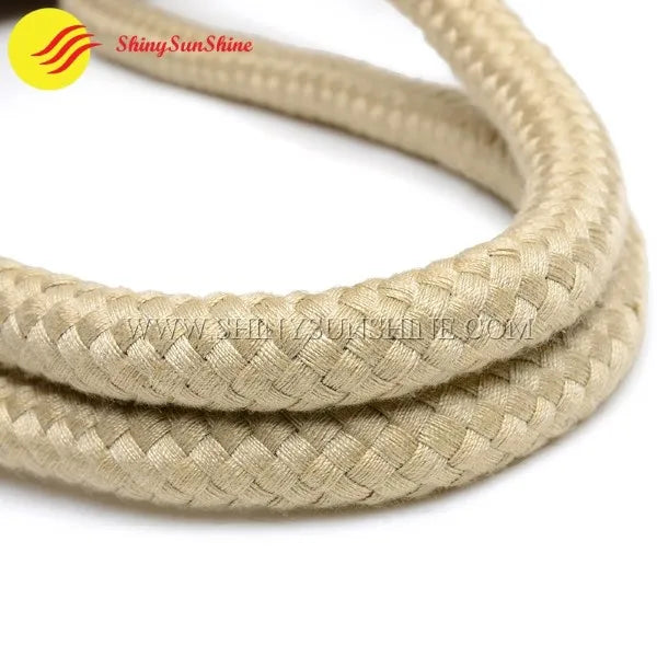 Custom high quality jute shopping tote bag with sturdy handles.