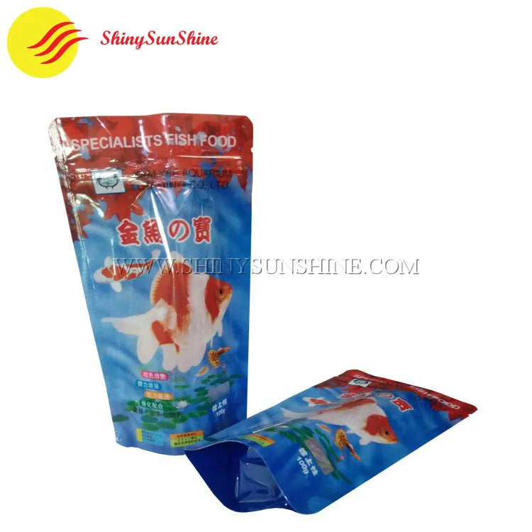  Eco-friendly food packaging bag made of laminated film with personalized artwork and zip closure