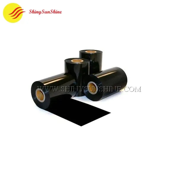 Custom large thermal transfer ribbon roll for industrial barcode printers