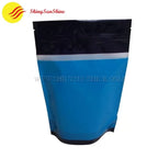 Matte finish Mylar pouch featuring vibrant graphics, ziplock seal, and gusseted bottom