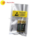 Anti-static laminated foil bag for electronics packaging, custom printed