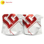 Unconventional coffee bag shape with stand-up structure and personalized artwork