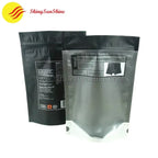 Custom stand-up cloth bag with zip-lock closure and printed branding