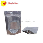 Custom stand up printed zip-lock clear bags