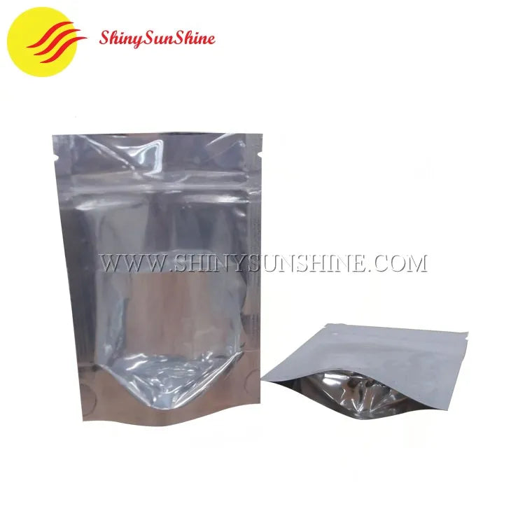 Custom stand up printed zip-lock clear bags