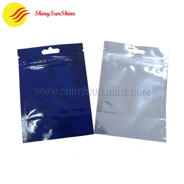 Custom stand up printed zip-lock clear bags