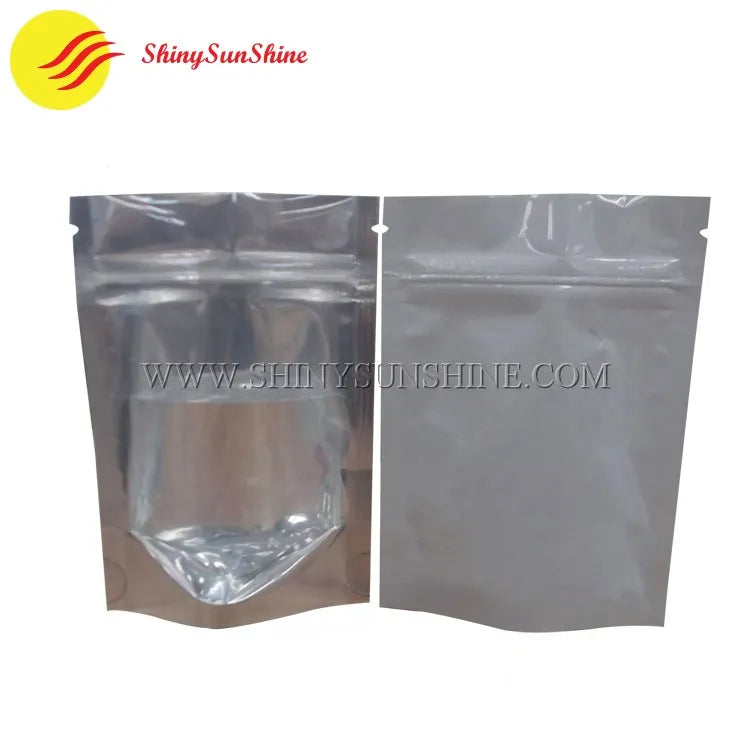 Custom stand up printed zip-lock clear bags