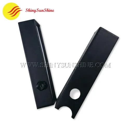 Close-up of drawer mechanism on custom vape pen box with embossed logo